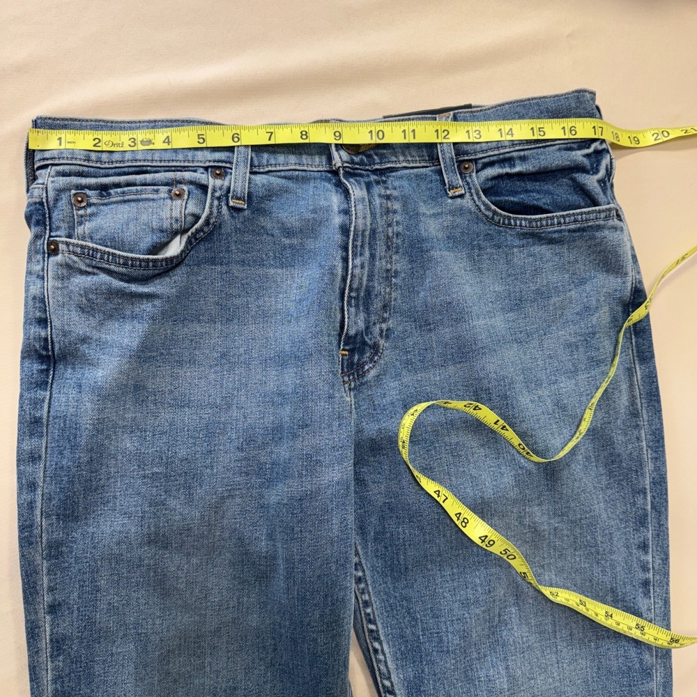 Hollister Epic Flex Slim Straight Men's Jeans 33x34 Medium Wash Blue Denim NWT - Picture 16 of 16